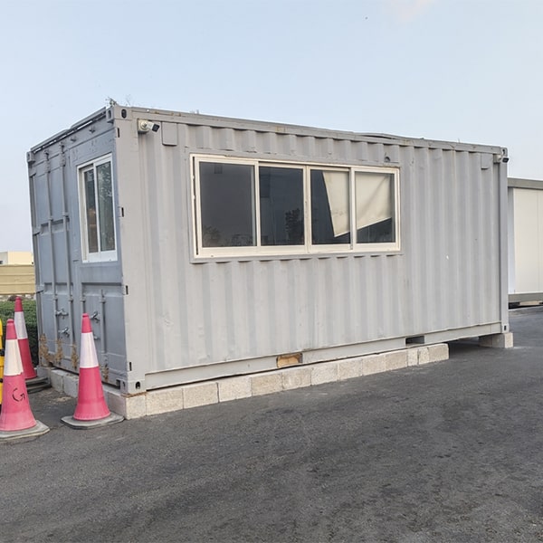 our portable classroom trailers can typically be set up and ready for use within a few days